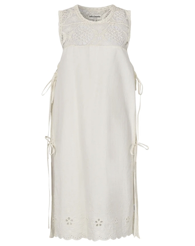 Lollys Laundry - BelloLL Top Long Kleid - White